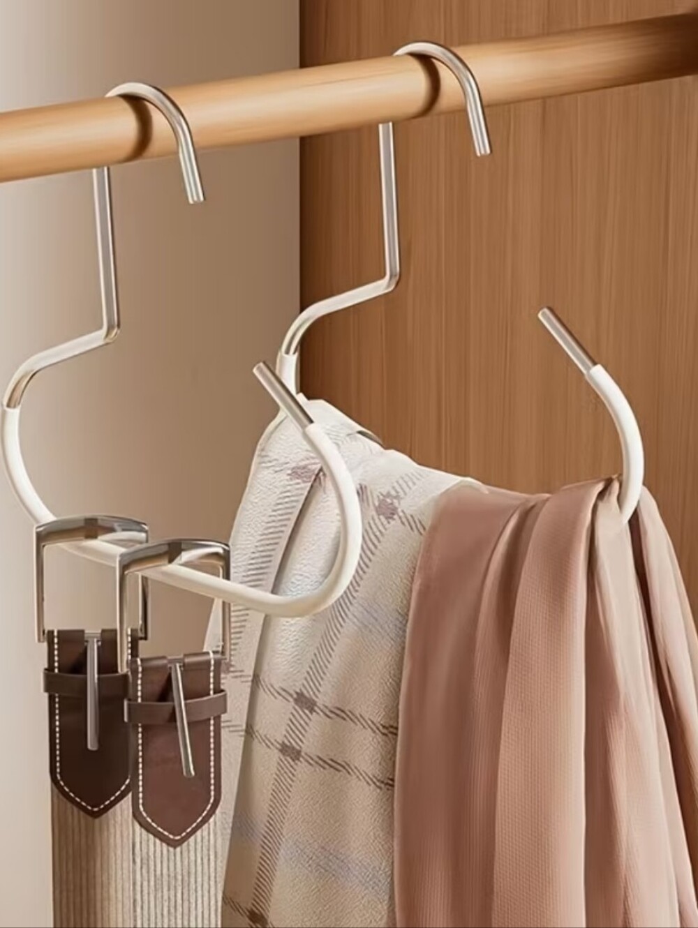 Simple Handy Closet Hat Hanging Hooks-2 Piece - Picture 5 of 5